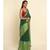 Suta Green Solid Cotton Blend Saree