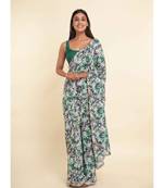 Suta Multi Printed Liva Saree