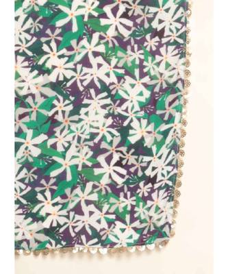 Suta Multi Printed Liva Saree 11