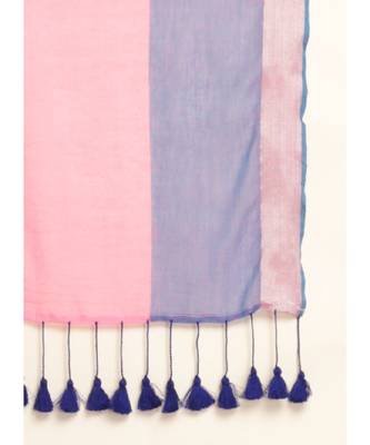 Suta Multi Colourblocked Cotton Blend Saree 2