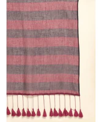 Suta Multi Striped Pure Cotton Saree 8