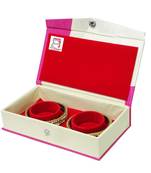 atorakushon Pink Bangel Storage Box Organiser Easy to Carry Pack of 1