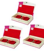 atorakushon Pink Bangel Storage Box Organiser Easy to Carry Pack of 3