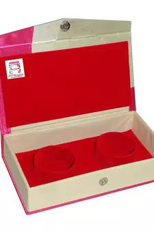 atorakushon Pink Bangel Storage Box Organiser Easy to Carry Pack of 5