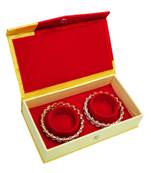 atorakushon Golden Bangel Storage Box Organiser Easy to Carry Pack of 1