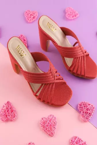 Pink - Blush (Blocks, Strappy)