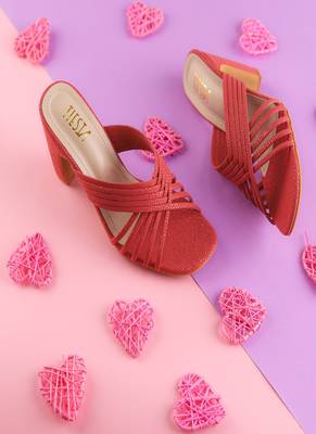 Pink - Blush (Blocks, Strappy) 4
