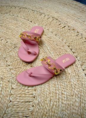 Kolas (Pastel Pink) (Changeable Straps Flats Open ) 1