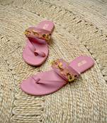 Kolas (Pastel Pink) (Changeable Straps Flats Open )