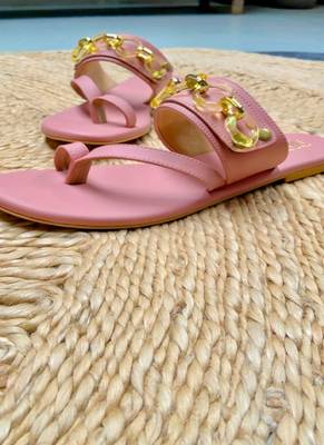 Kolas (Pastel Pink) (Changeable Straps Flats Open ) 3