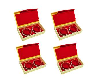 atorakushon Golden Bangel Storage Box Organiser Easy to Carry Pack of 4 1