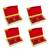 atorakushon Golden Bangel Storage Box Organiser Easy to Carry Pack of 4