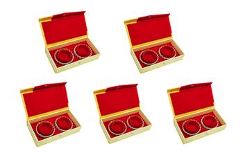 atorakushon Golden Bangel Storage Box Organiser Easy to Carry Pack of 5 1