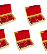 atorakushon Golden Bangel Storage Box Organiser Easy to Carry Pack of 5