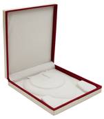 atorakushon Satin Jewellery Organizer Necklaces Locker Box for Women and Girls for Earring Ring Travel Storage (Maroon)