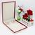 atorakushon Satin Jewellery Organizer Necklaces Locker Box for Women and Girls for Earring Ring Travel Storage (Maroon)
