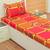 Brown Multi Print Super soft Micro Fibre Single Size Bedsheet With 1 Pillow Cover  (Bedsheet Size 235 cm x 140 cm )