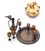 Buy Royal Wine Set n Get Gemstone Ash Tray Free