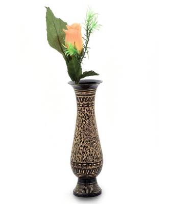 Antique Golden Minakari Work Flower Vase -168 2