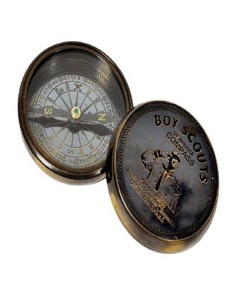 Stylish Boy Scout Pure Brass Direction Compass 226 3