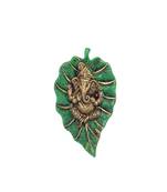 Lord Ganesha on Green Leaf