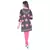 Gray Cotton Bandhej Design Kurti