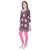 Gray Cotton Bandhej Design Kurti