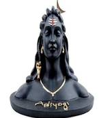 Adiyogi Shiv Shankar Murti Statue for Car Dashboard, Pooja Mandir and Home Decor