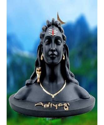 Adiyogi Shiv Shankar Murti Statue for Car Dashboard, Pooja Mandir and Home Decor 2