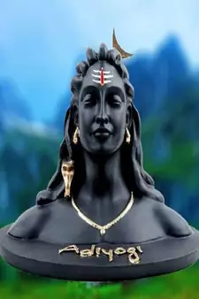 Adiyogi Shiv Shankar Murti Statue for Car Dashboard, Pooja Mandir and Home Decor