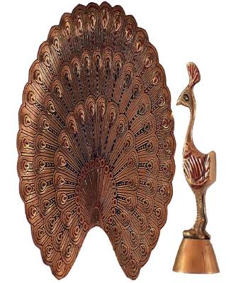 Handcrafted Brass Peacock Showpiece 2