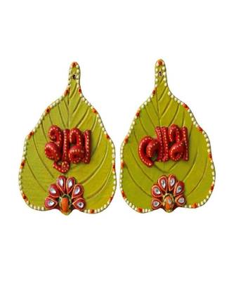 Door Hanging Leaf Shaped shubh labh 1