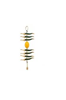 Feng Shui Green & Yellow Nimbu Mirch Wall Hanging Nimbu Mirchi Door Hanging