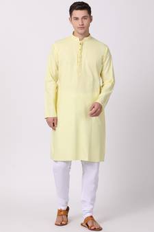 Tabard Kurta and Churidar Set For Men