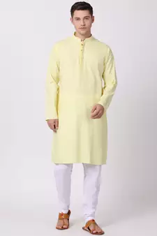 Tabard Kurta and Churidar Set For Men