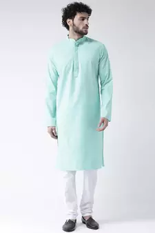 Tabard Kurta and Churidar Set For Men