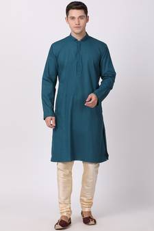 Tabard Kurta and Churidar Set For Men