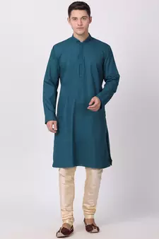 Tabard Kurta and Churidar Set For Men