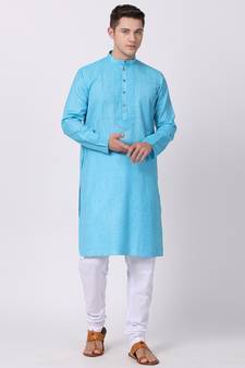 Tabard Kurta and Churidar Set For Men