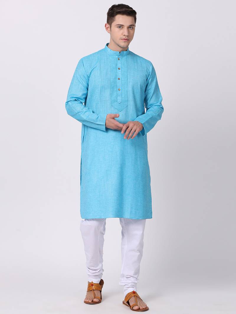 Tabard Kurta and Churidar Set For Men
