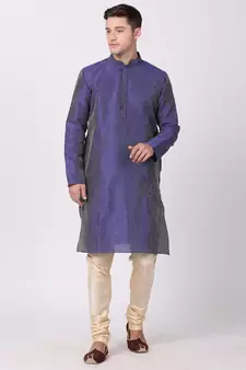 Tabard Kurta and Churidar Set For Men