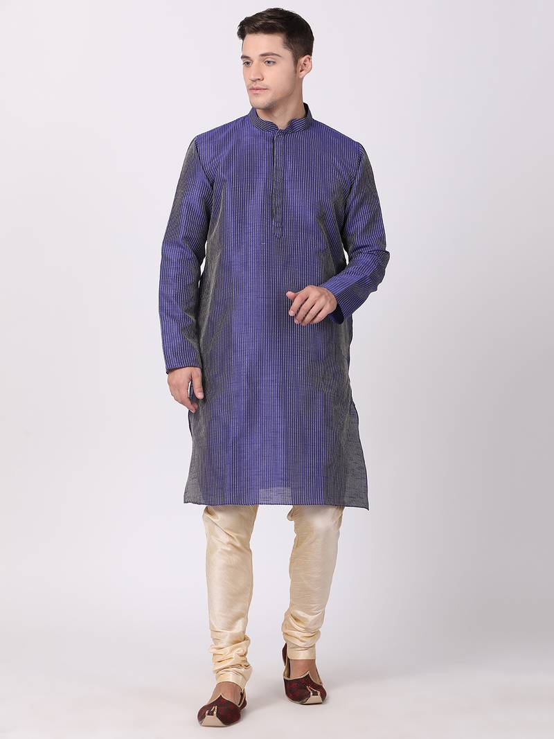 Tabard Kurta and Churidar Set For Men