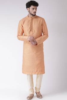 Tabard Kurta and Churidar Set For Men