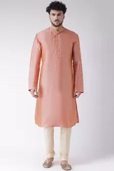 Tabard Kurta and Churidar Set For Men