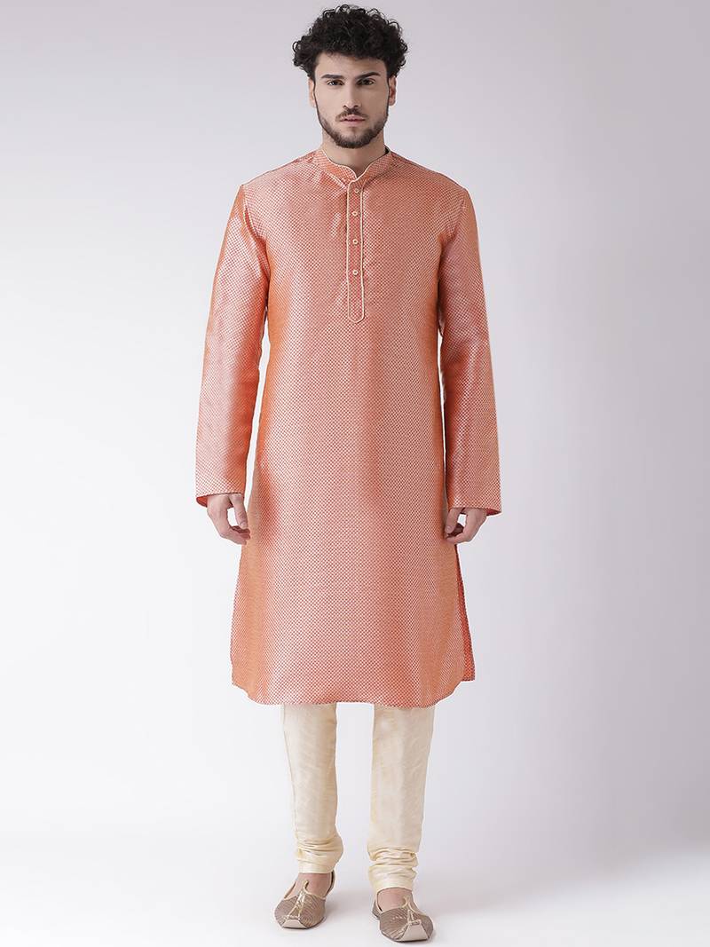 Tabard Kurta and Churidar Set For Men