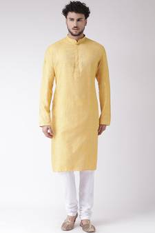 Tabard Kurta and Churidar Set For Men