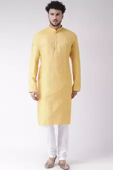 Tabard Kurta and Churidar Set For Men