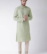 Tabard Kurta and Churidar Set For Men
