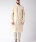 Tabard Kurta and Churidar Set For Men