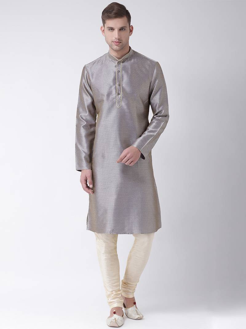 Tabard Kurta and Churidar Set For Men